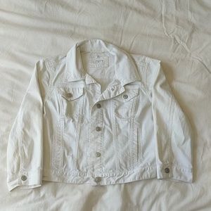 White Denim Jacket